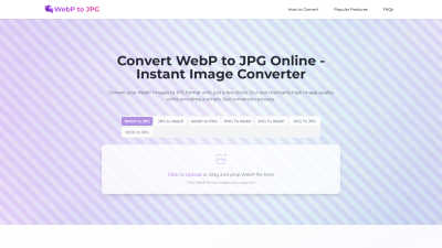 WebP to JPG Converter - AI tool for Image & Photo