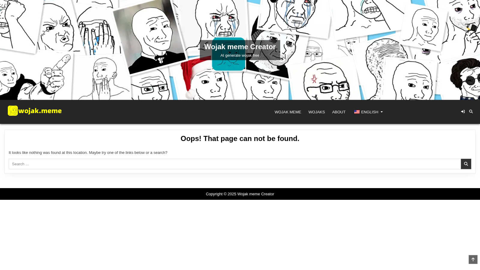 Wojak Meme Creator application interface and features