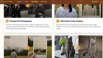 AI Retro Photo - AI tool for Image & Photo