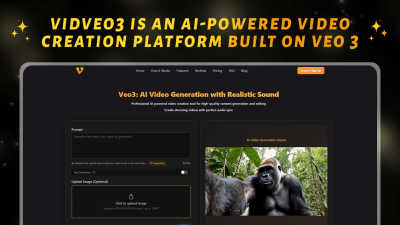 Vidveo3 - AI tool for Generative Art