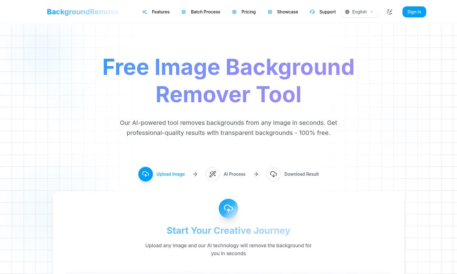 BackgroundRemove.cc Website