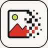 bad quality image maker logo