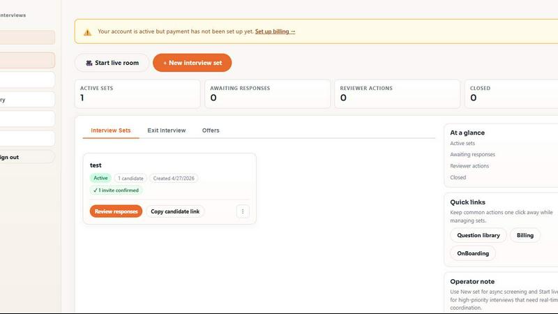 BafGo application interface and features
