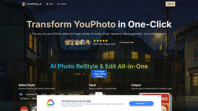 YouPhoto - AI tool for Avatars