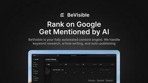 BeVisible - AI tool for Blogging & Publishing