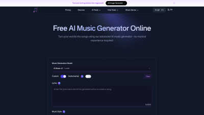 Muzix - AI tool for Audio & Music