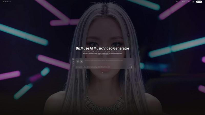 Bizmuse AI screenshot