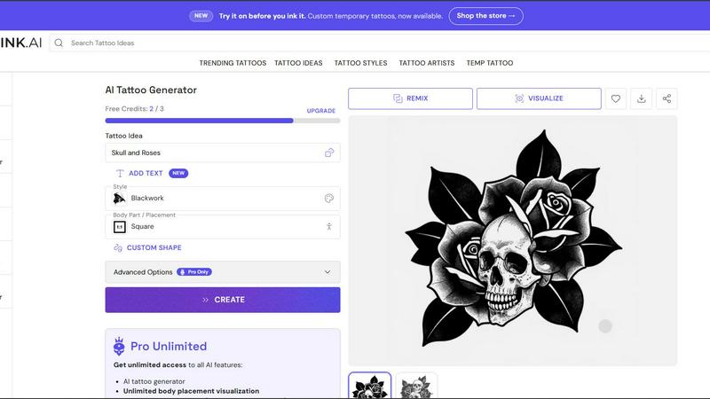 BlackInk AI screenshot