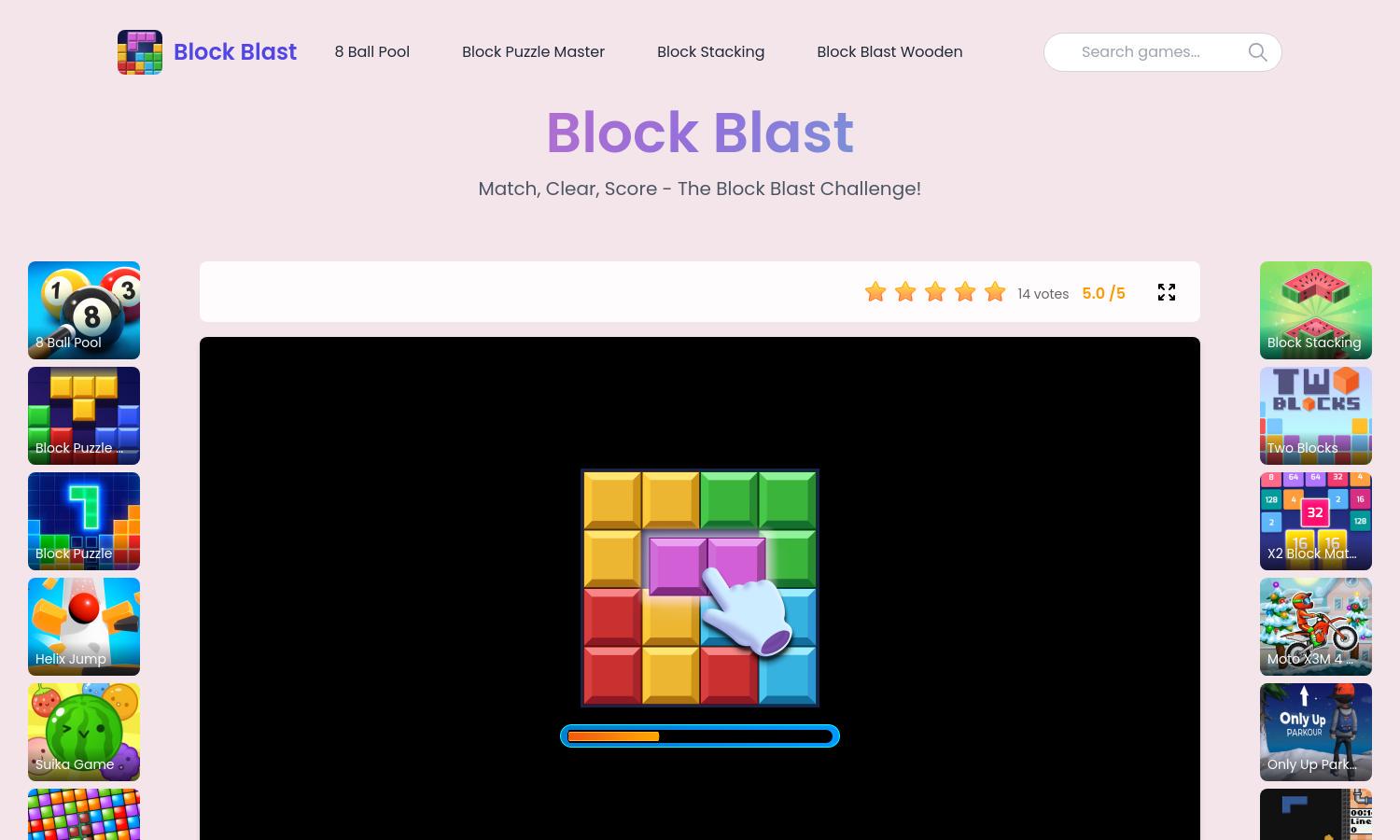 Block Blast Website