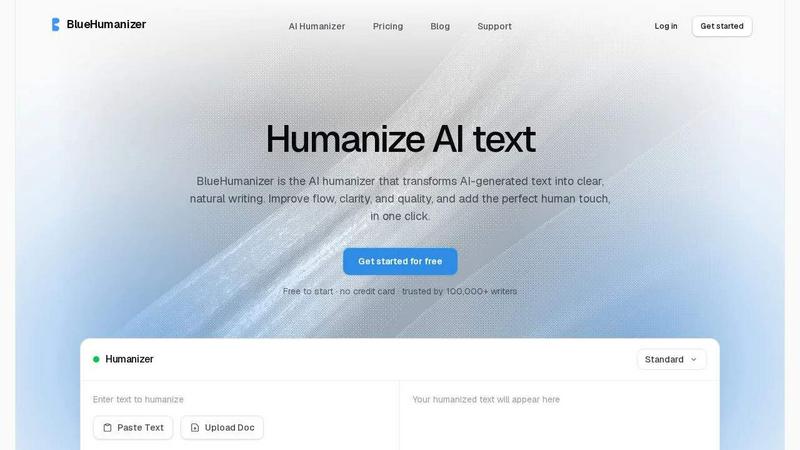 BlueHumanizer screenshot