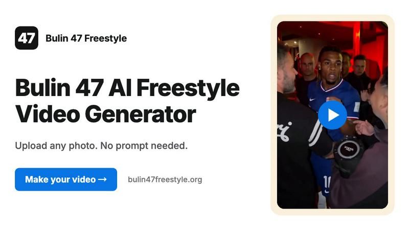 Bulin 47 AI Freestyle Video Generator screenshot