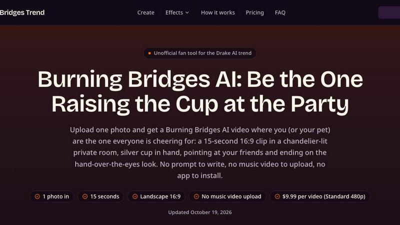 Burning Bridges Trend screenshot