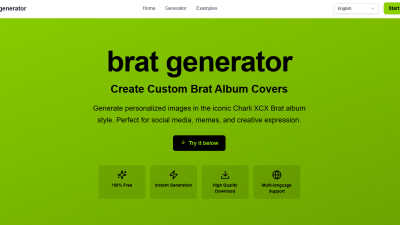 brat generator - AI tool for Image & Photo