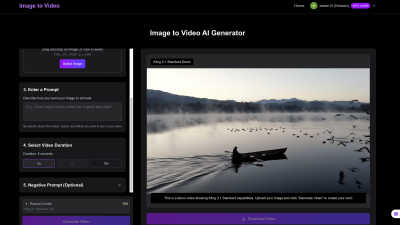 Free Image to Video AI Generator | Turn Image to Video - AI tool for Video