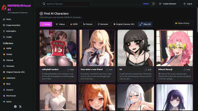NSFWGirlfriend.ai - AI tool for Chatbots