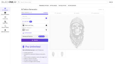 BlackInk AI - AI tool for Design Tools