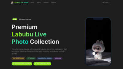 Labubu Live Photo - AI tool for Image & Photo