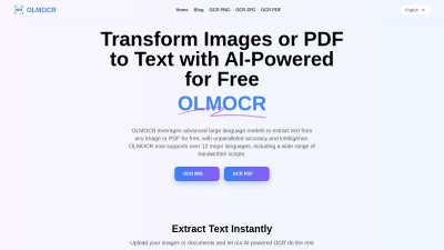 OLMOCR - AI tool for Accessibility