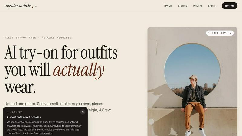 Capsule Wardrobe AI screenshot