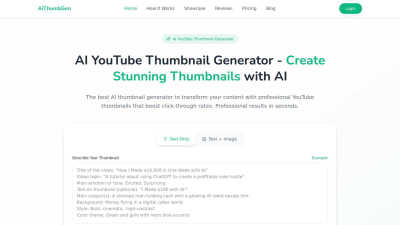 AiThumbGen - AI tool for Content Creation