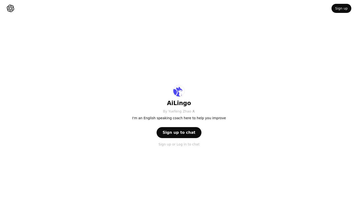 ChatGPT - AiLingo Website