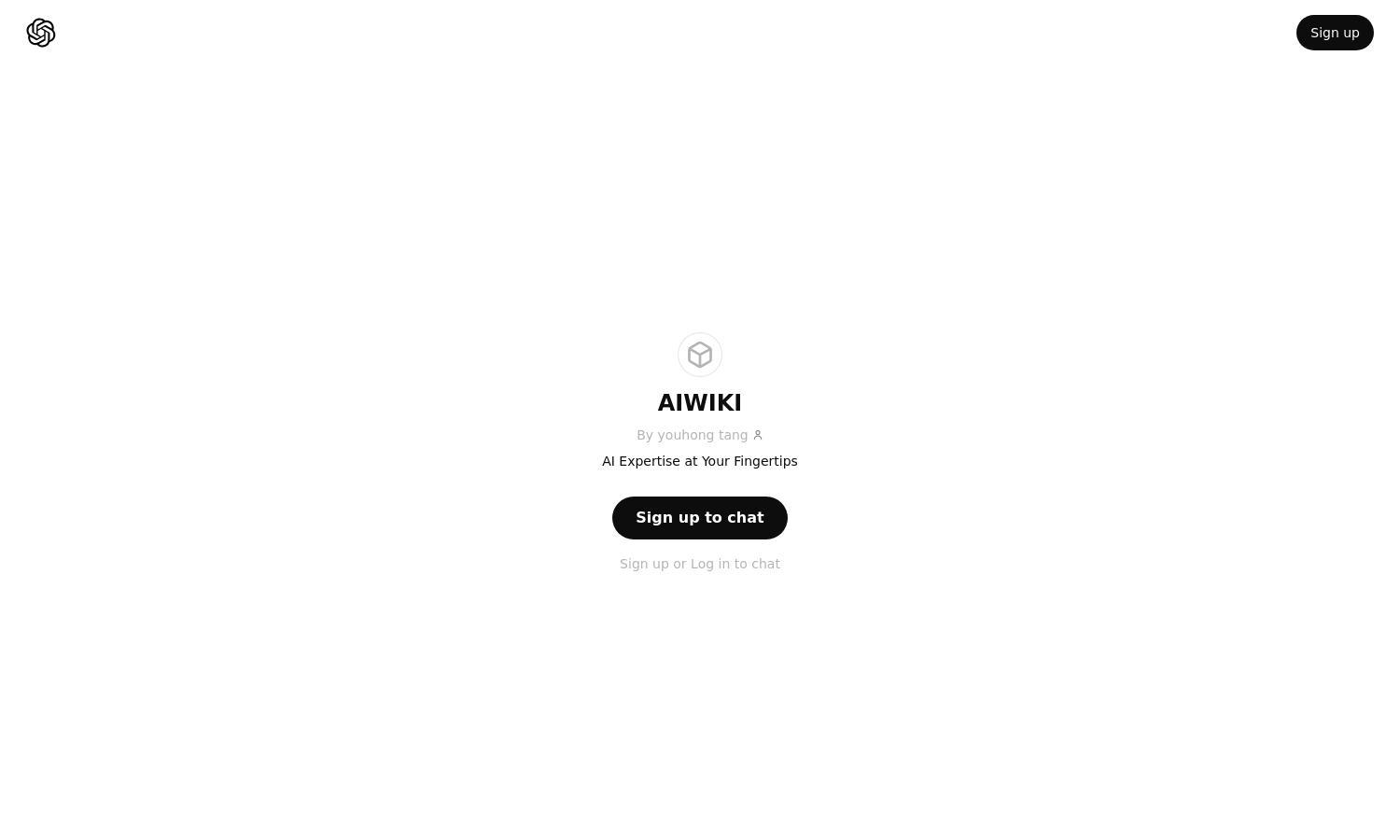 ChatGPT - AIWIKI Website