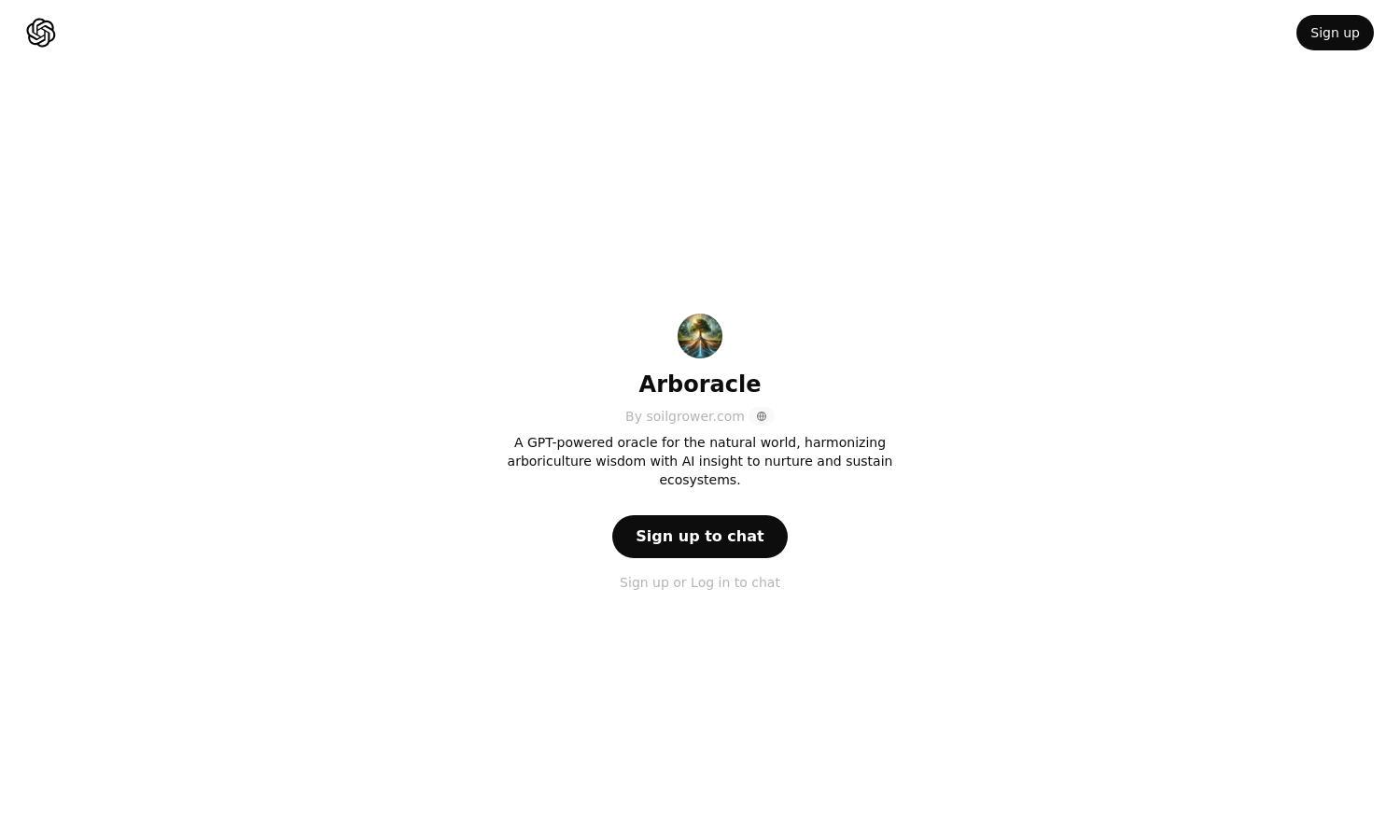 ChatGPT - Arboracle Website