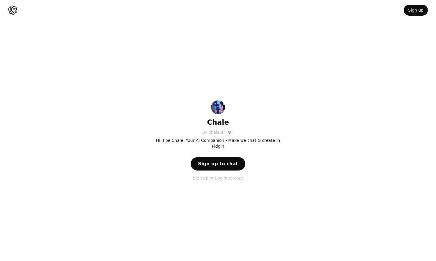 ChatGPT - Chale Website