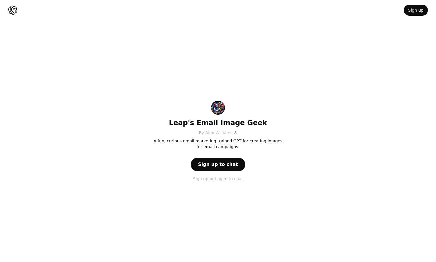 ChatGPT - Leap's Email Image Geek Website