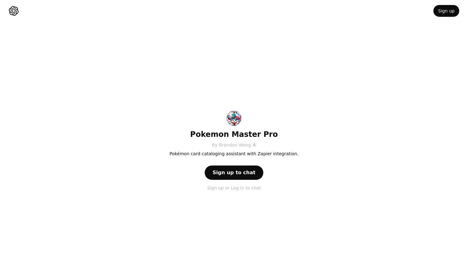 ChatGPT - Pokemon Master Pro Website