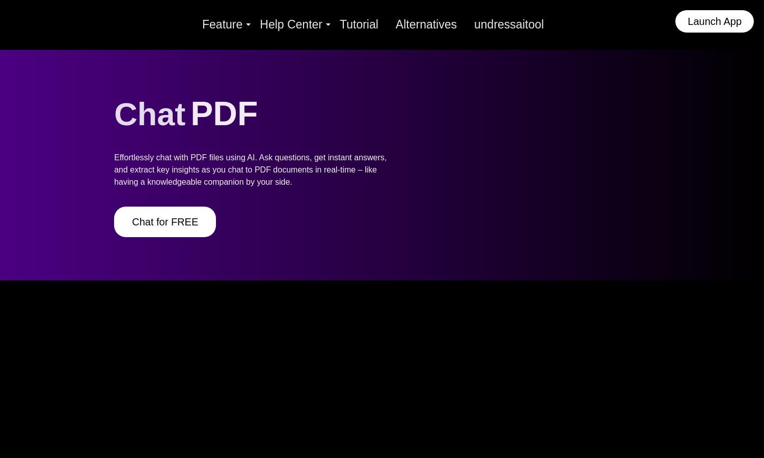 ChatPDFGPT Website