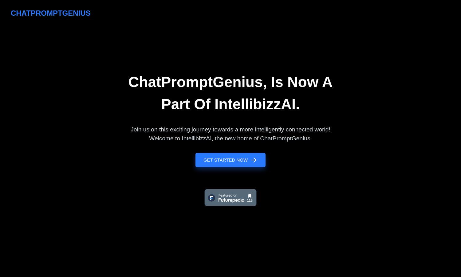 ChatPromptGenius Website