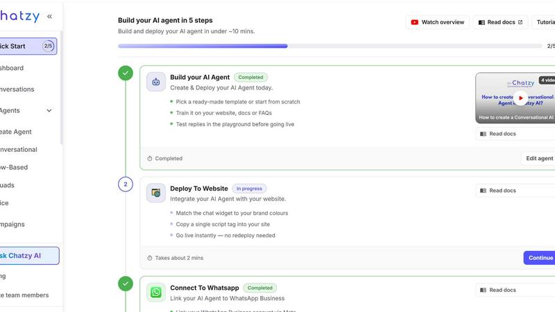 Chatzy AI screenshot