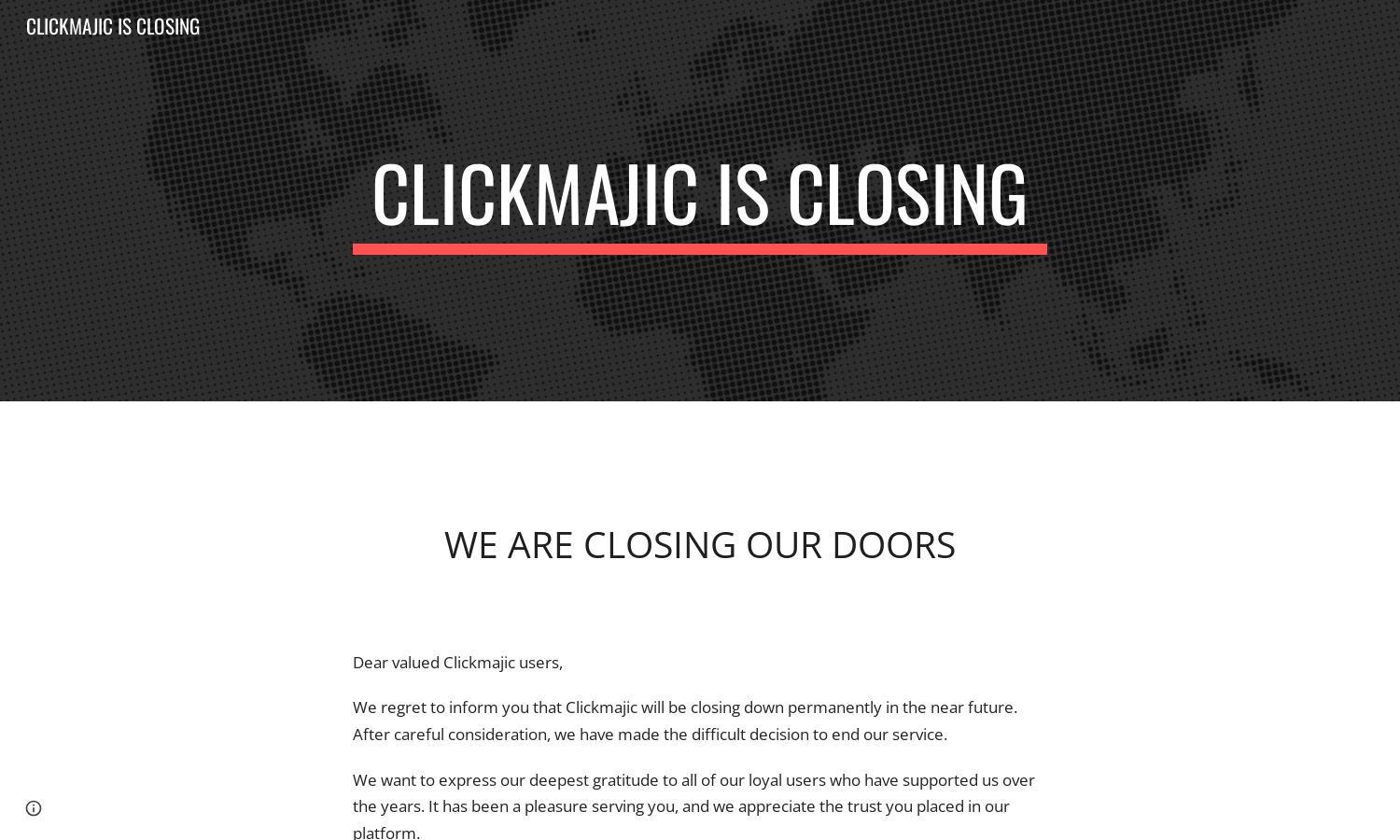 Clickmajic Website