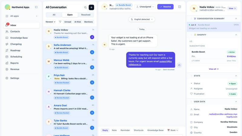 Convot screenshot