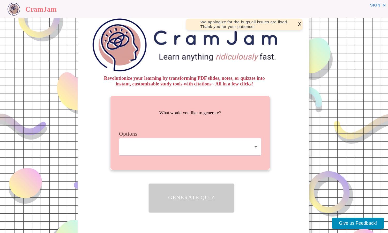 CramJam Website