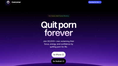 Overcomer App - AI tool for Healthcare