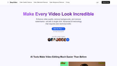 EasyVideo - AI tool for Content Creation