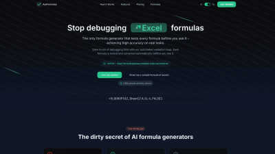 AskFormulas - AI tool for Productivity & Management