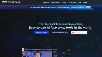 Swapface - AI tool for AI Assistants