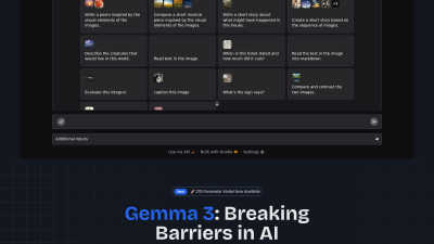 Gemma 3 - AI tool for Accessibility