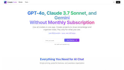 CreateChats - AI tool for AI Assistants