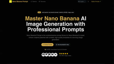 Nano Banana Prompts - AI tool for Image & Photo