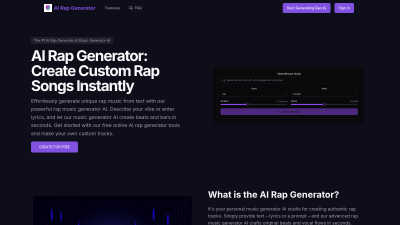 Music Generator AI - AI tool for Audio & Music