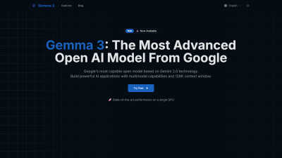 Gemma 3 - AI tool for AI Assistants