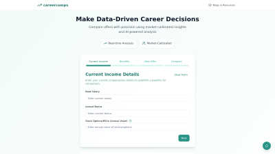 CareerComps - AI tool for Business & Finance