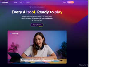 Toolplay - AI tool for Image & Photo