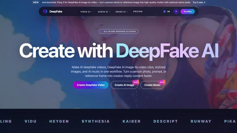 DeepFake screenshot