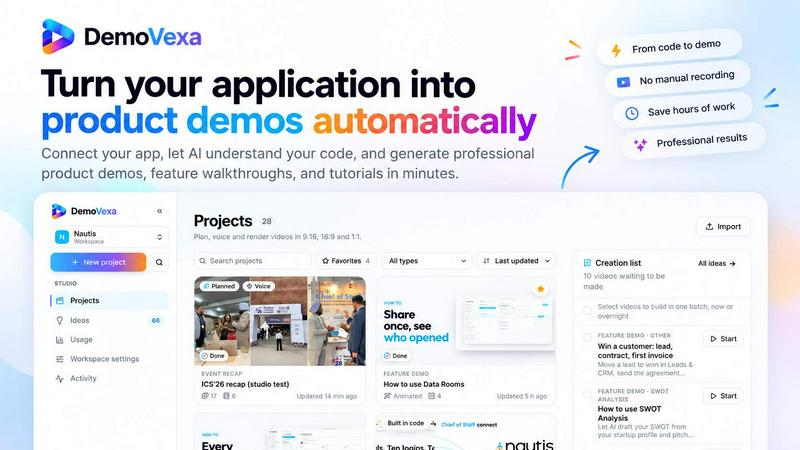 DemoVexa screenshot