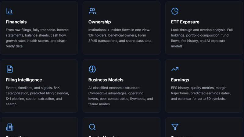 StockFit API screenshot